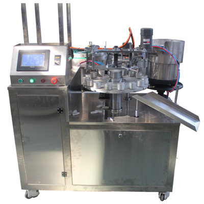 全自動(dòng)502膠水灌裝旋蓋機(jī)