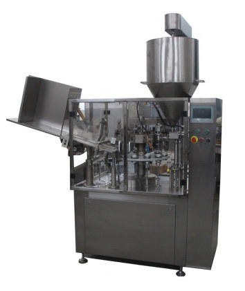 大型502膠全自動(dòng)鋁管灌裝封尾機(jī)